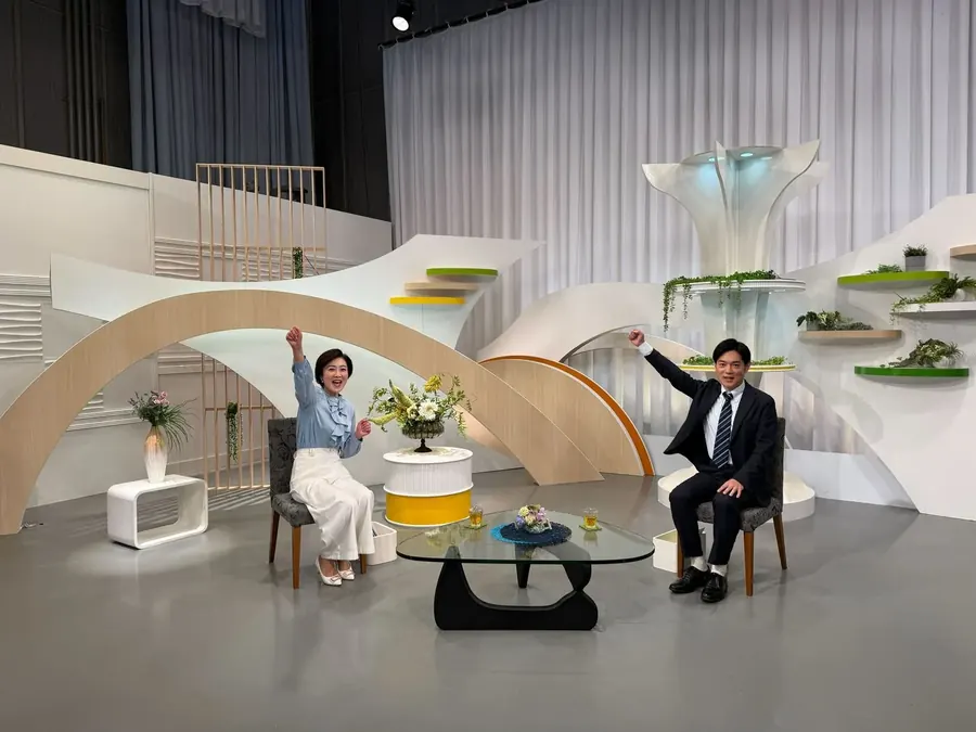 RKB毎日放送『池尻和佳子のトコワカ』の収録スタジオ
